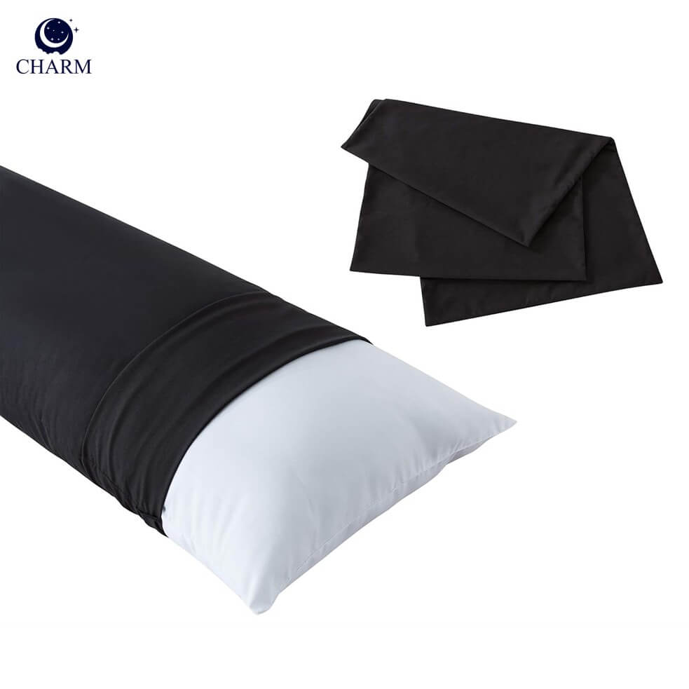 ปลอกหมอน BODY CHARM CUDDLE ขนาด 16 X 42 นิ้ว BLACK